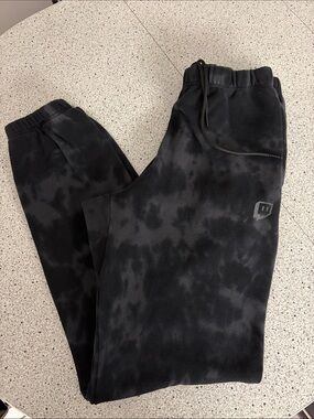 Brand new TWITCH Black Tie-Dye Jogger Pants with Drawstring